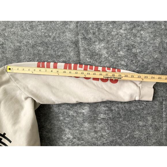 Justin Bieber Purpose Tour Hoodie All Access Concert Biege Large 2016 Merch - Picture 7 of 9